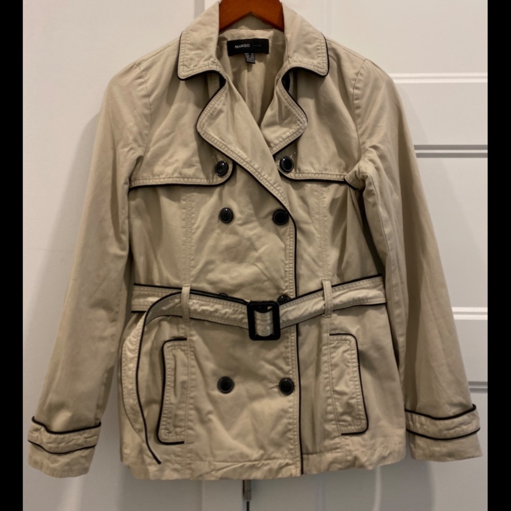 Mango pea coat